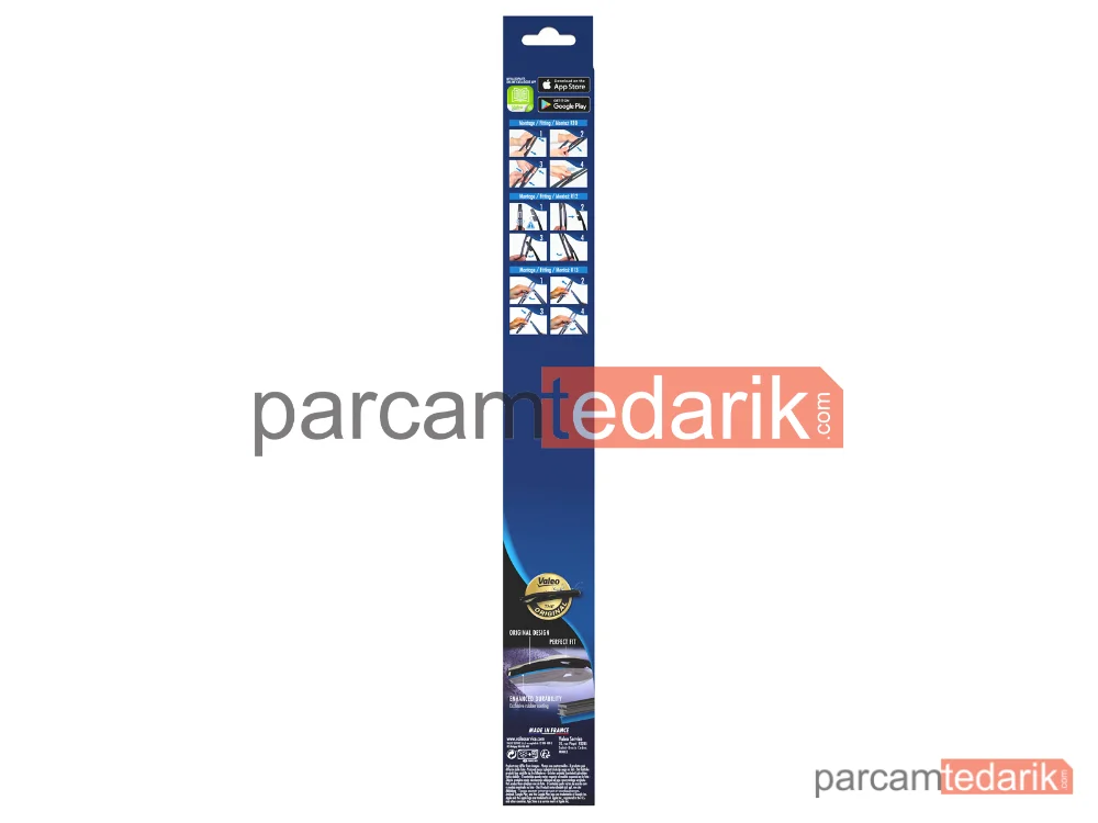 VALEO 574204 | Silecek Süpürgesi Arka (400 mm) — Ford Grand C-Max, Volvo C30, Citroen Jumpy II